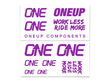 OneUp Decal kit purple
