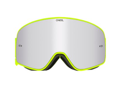 O´Neal náhradní sklo pro žluté B-50 FORCE, silver mirror