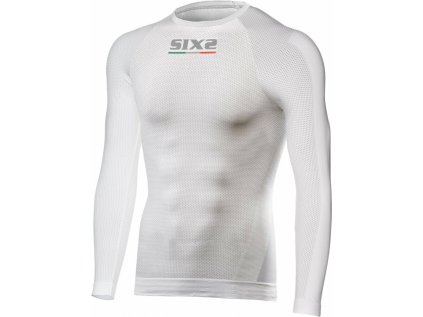 SIXS TS2 tričko s dlouhým rukávem (velikost M/L, barva bílá)