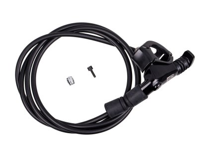 REMOTE - XLOC SPRINT LEFT BLACK (INCLUDES HOSE, BARB & COMPRESSION NUT) - MONARCH XX