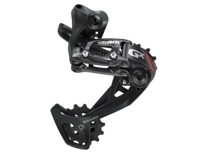 Přehazovačka SRAM GX 2X11rychl., střední vodítko, červená