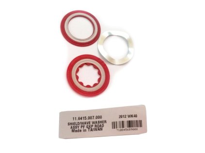 BOTTOM BRACKET SHIELD AND WAVE WASHER ASSEMBLY PRESSFIT GXP ROAD