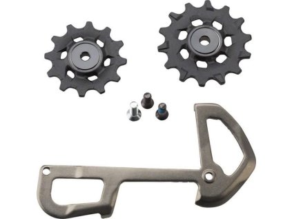 Kladky a vodítko k přehazovačce XX1 EAGLE 12 SPEED X-SYNC GREY