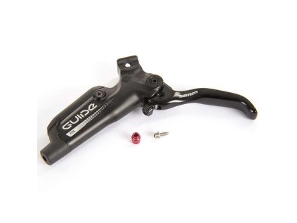 DISC BRAKE LEVER ASSEMBLY - ALUMINUM LEVER (ASSEMBLED, NO HOSE, INCLUDES BARB & OLIVE) VER