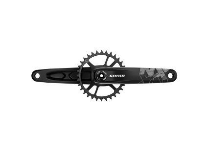 Kliky SRAM NX Eagle DUB 12s 175 s Direct Mount 32z X-SYNC 2 ocelovým převodníkem, Black (D