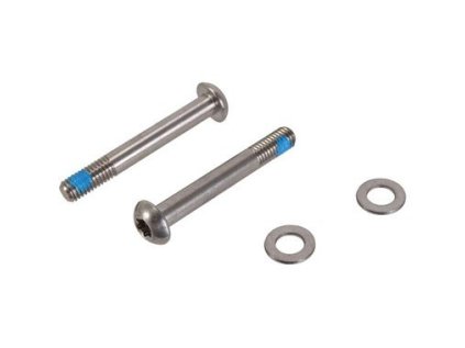 Šrouby pro montáž brzdy - nerezové T25 32mm (2 ks) - pro Flat Mount třmeny