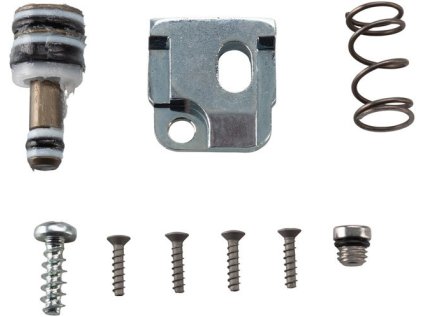 SHIFTER BRAKE MASTER PISTON ASSEMBLY KIT HRD/HRR LEFT INCLUDING PISTONSTOP PLATE WITH SCRE