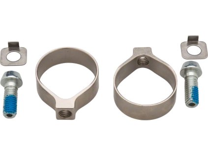 SHIFTER CLAMP KIT RED 13/22/FORCE22/RIVAL22/700 ERGODYNAMIC AND HYDRAULIC ROADSHIFTER PAIR