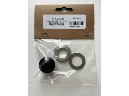 CRANK ARM BOLT KIT SELF-EXTRACTING M18/M30 DUB SILVER (XX&XXSL D1)