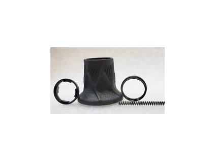 TWIST SHIFTER GRIP INCLUDING SPRING AND LOCKRINGS XX/X0 FRONT