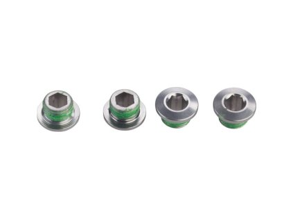 CRANK CHAINRING BOLT KIT XX1 4-ARM ALUMINUM ZEPHYR GREY