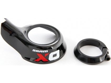 X0 Grip Shift Red Cover/Clamp Kit, Left Qty 1