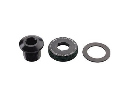 CRANK ARM BOLT KIT M15/M26 ALLOY SELF-EXTRACTING GXP BLACK QTY 1