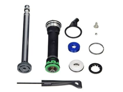 Fork DAMPER ASSEMBLY - REMOTE 17mm (POPLOC, PRE-2013 PUSHLOC) 27.5 80-100mm (INCLUDES RIGH