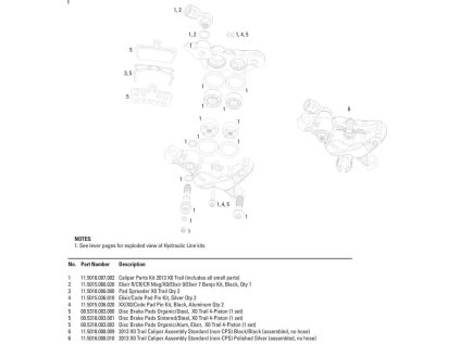 Brzdové destičky sintrované/ocel, (Powerful), 1 pár - Trail/Guide/G2/LEVEL 4PISTON