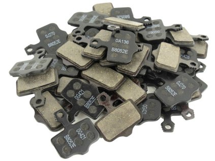 DISC BRAKE PADS - ORGANIC/STEEL, QUITE (20 setů) - 2 PIECE ROAD/ELIXIR/DB/LEVEL B1 (2020+)