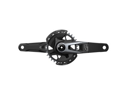 Kliky SRAM X0 Eagle V2 Q174 CL55 DUB MTB Wide 170mm Black 2-guards 32z T-Type (středová os