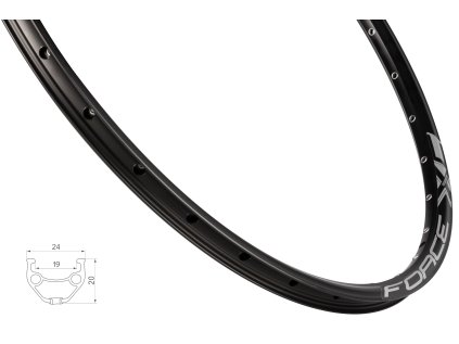 rafek force xc basic disc 559x19 32der cerny img 702371 hlavni fd 3