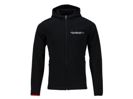 bunda WILIER WIND SHIELD s kapucí, černá (velikost L)
