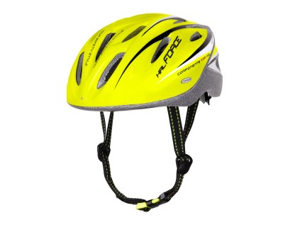 přilba FORCE HAL, fluo-černá S - M (velikost S-M, barva černá, fluo)