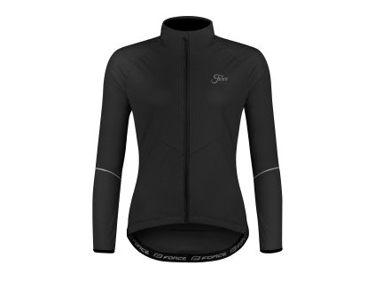 bunda FORCE ARROW LADY softshell, černá (velikost L, barva černá)