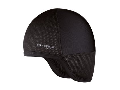 čepice pod přilbu FORCE FREEZE zimní, černá (velikost S-M, barva černá)