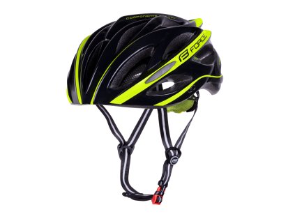 přilba FORCE BULL, černo-fluo (velikost S-M, barva černá, fluo)