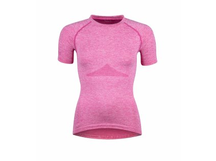 triko funkční F SOFT LADY kr rukáv, růžové (velikost M-L, barva růžová)