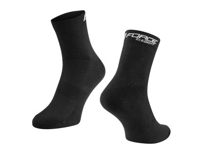 ponožky FORCE ELEGANT nízké, černé S-M/36-41 (velikost S-M, barva černá)