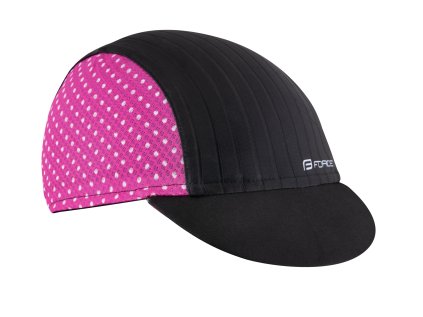 čepička s kšiltem F POINTS letní,černo-růžová (velikost L-XL, barva růžová, černá)