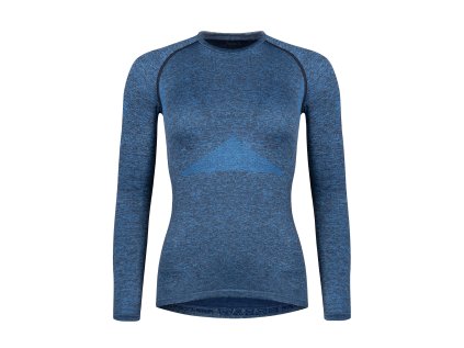 triko funkční F SOFT LADY dl. rukáv, modré (velikost M-L, barva modrá)