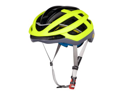 přilba FORCE LYNX MIPS, fluo-šedá, (velikost S-M, barva černá, fluo)