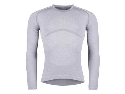 triko funkční F SOFT dlouhý rukáv, sv. šedé (velikost M-L, barva šedá)
