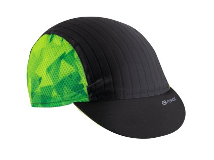 čepička s kšiltem FORCE CORE letní,černo-fluo (velikost S-M, barva černá, fluo)