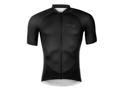 dres FORCE PURE kr. rukáv, černý (velikost L, barva černá)