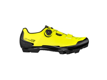 tretry FORCE MTB HERO PRO, fluo (velikost 36, barva černá, fluo)