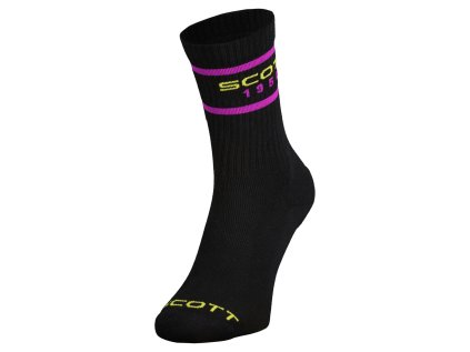 Scott Sock Retro Casual Crew PAK-3 black (Color Text black, Velikost 42-44, filtr Scott)