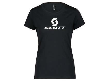 Scott Tee W's Icon SS black (Color Text black, Velikost XS, filtr Scott)