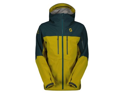Scott Jacket M's Explorair DryoSpun 3L aruba green/s (Color Text aruba green/savanna green, Velikost M, filtr Scott)