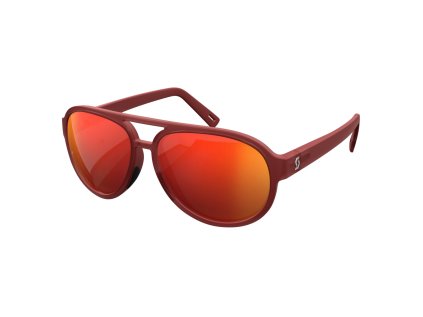 Sluneční brýle Scott Bass (Color Text merlot red, Velikost red chrome, filtr Scott)