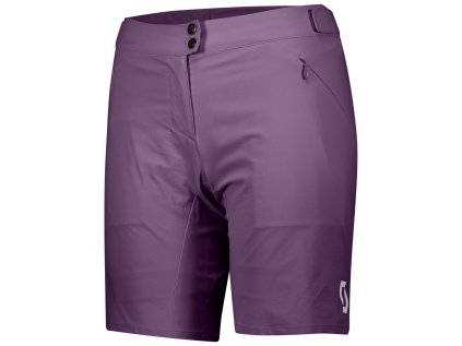 Scott Shorts W's Endurance ls/fit w/pad vivid purple (Color Text vivid purple, Velikost S, filtr Scott)
