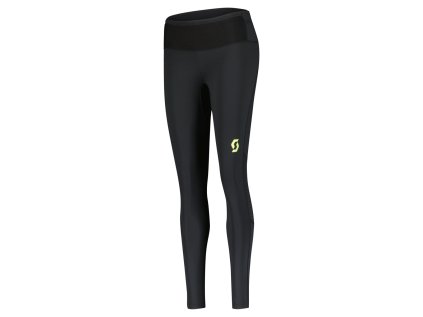 Scott Full Tights W's RC Run black/yellow (Color Text black/yellow, Velikost S, filtr Scott)