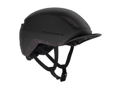 Cyklistická helma Scott II Doppio (CE) (Color Text granite black, Size Text L)