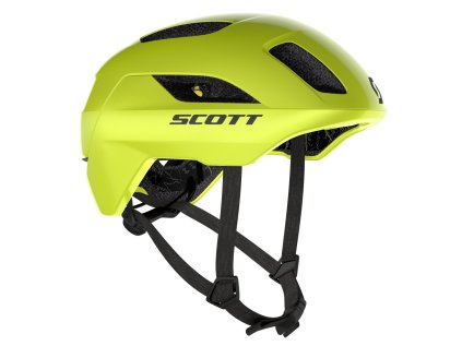 Cyklistická helma Scott La Mokka Plus (CE) (Color Text radium yellow, Velikost M, filtr Scott)