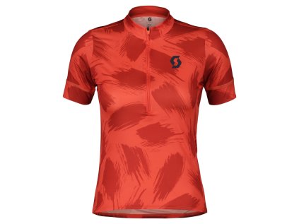 Scott Jersey W's Endurance 20 SS astro red (Color Text astro red, Velikost S)