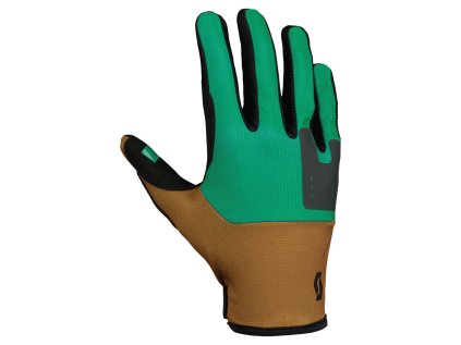 Scott Glove Enduro LF amazon green/bread brown (Color Text amazon green/bread brown, Velikost L)