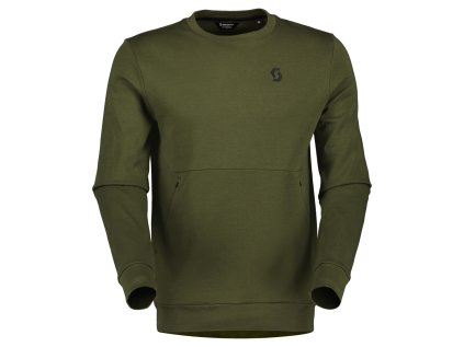 Scott Crewneck M's Tech fir green (Color Text fir green, Velikost M, filtr Scott)
