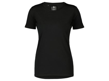 Scott Tee W's Commuter Merino black (Color Text black, Velikost M, filtr Scott)