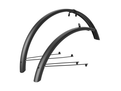 Syncros Road gravel fender set for AL/CB black (Color Text black, Velikost 700C, filtr Syncros)