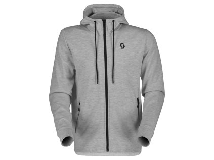 Scott Hoody M's Tech Zip grey melange (Color Text grey melange, Velikost M)
